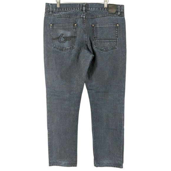 Born Fly Denim Jeans Men's Size 36 Straight Dark Anytown USA - Picture 2 of 6